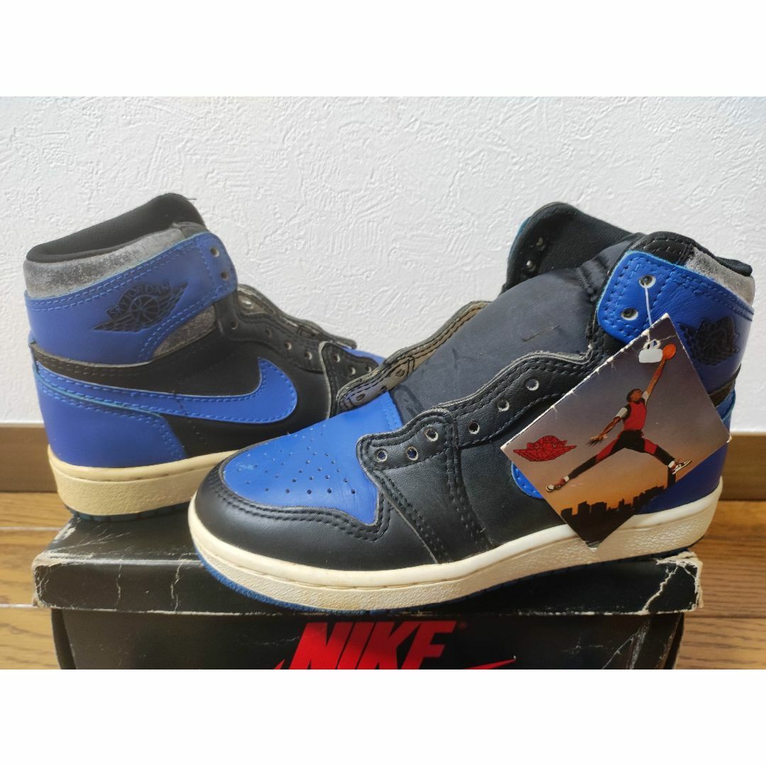 NIKE(ナイキ)の新品85年製SKYJORDANオリジナルROYAL air jordan1 og メンズの靴/シューズ(スニーカー)の商品写真