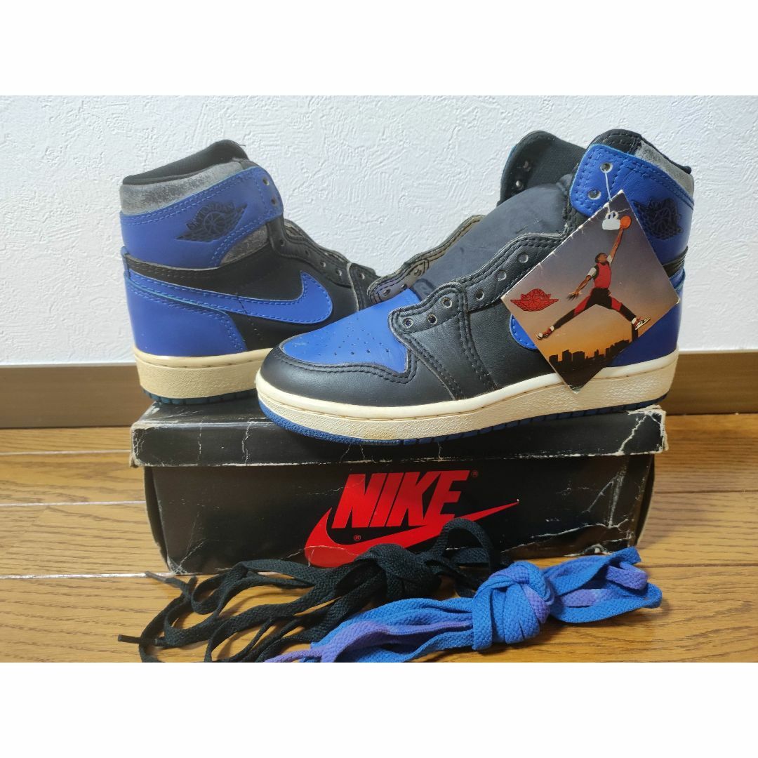 NIKE(ナイキ)の新品85年製SKYJORDANオリジナルROYAL air jordan1 og メンズの靴/シューズ(スニーカー)の商品写真