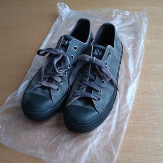 オールスター(ALL STAR（CONVERSE）)の【中古・希少】コンバース　オールスター　レザースニーカー　サイズ8(スニーカー)