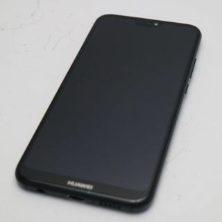 ファーウェイ(HUAWEI)の超美品 SIMフリー HUAWEI P20 lite ブラック  (スマートフォン本体)