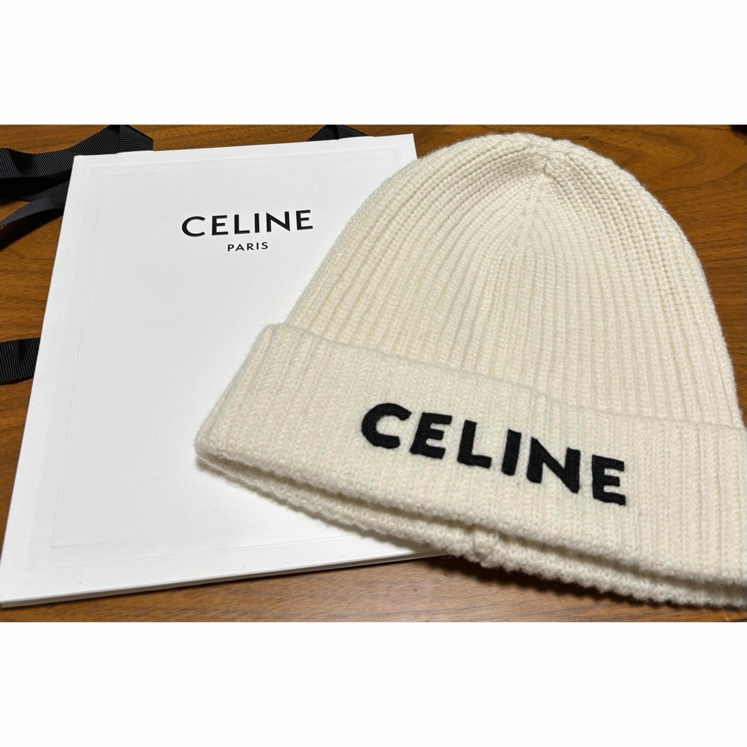 アイテムまでお手頃な CELINE ニット帽 | yigitaluminyumprofil.com