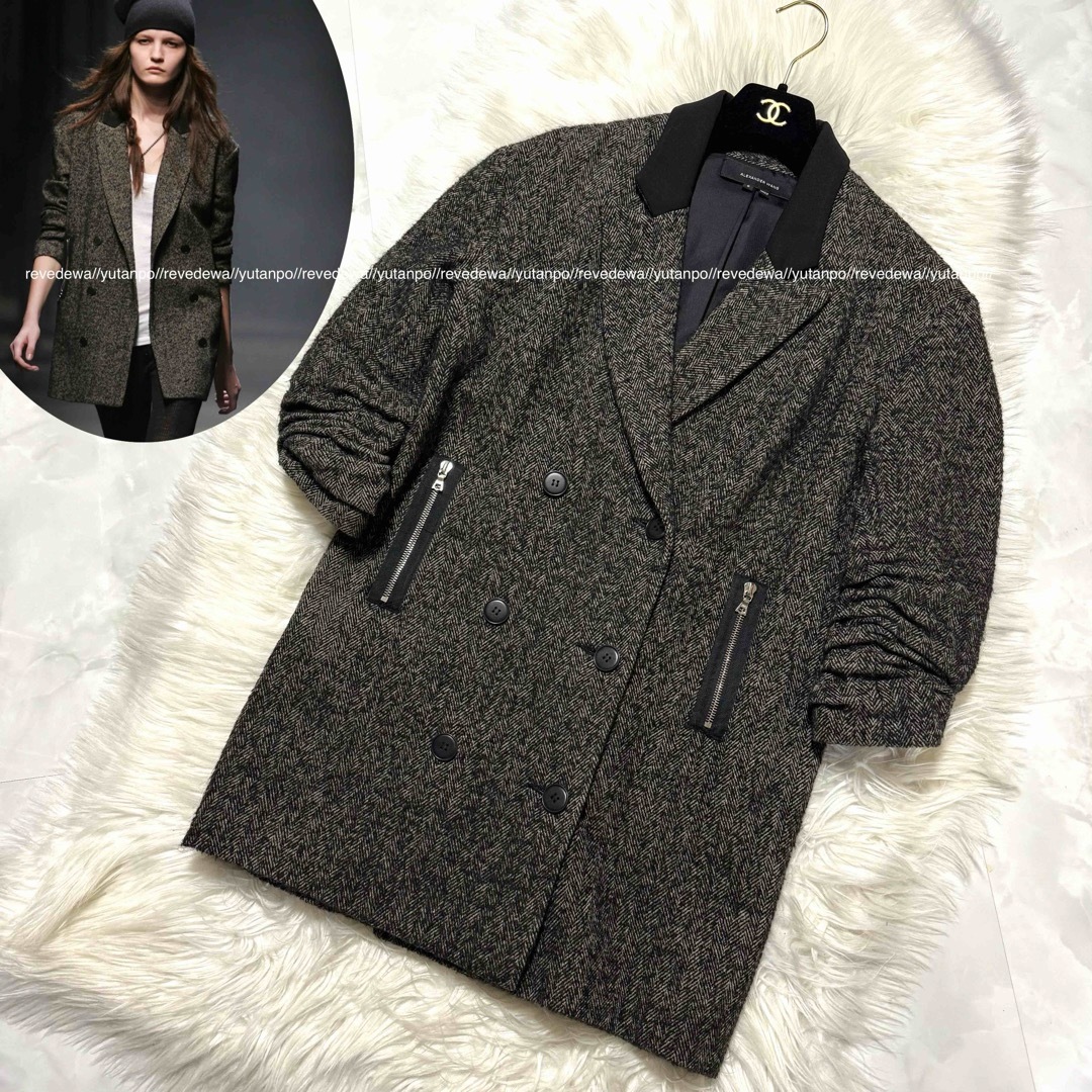 本物 美品 ランウェイ アレキサンダーワン ハーフスリーブ 本物 美品 ランウェイ アレキサンダーワン ハーフスリーブ