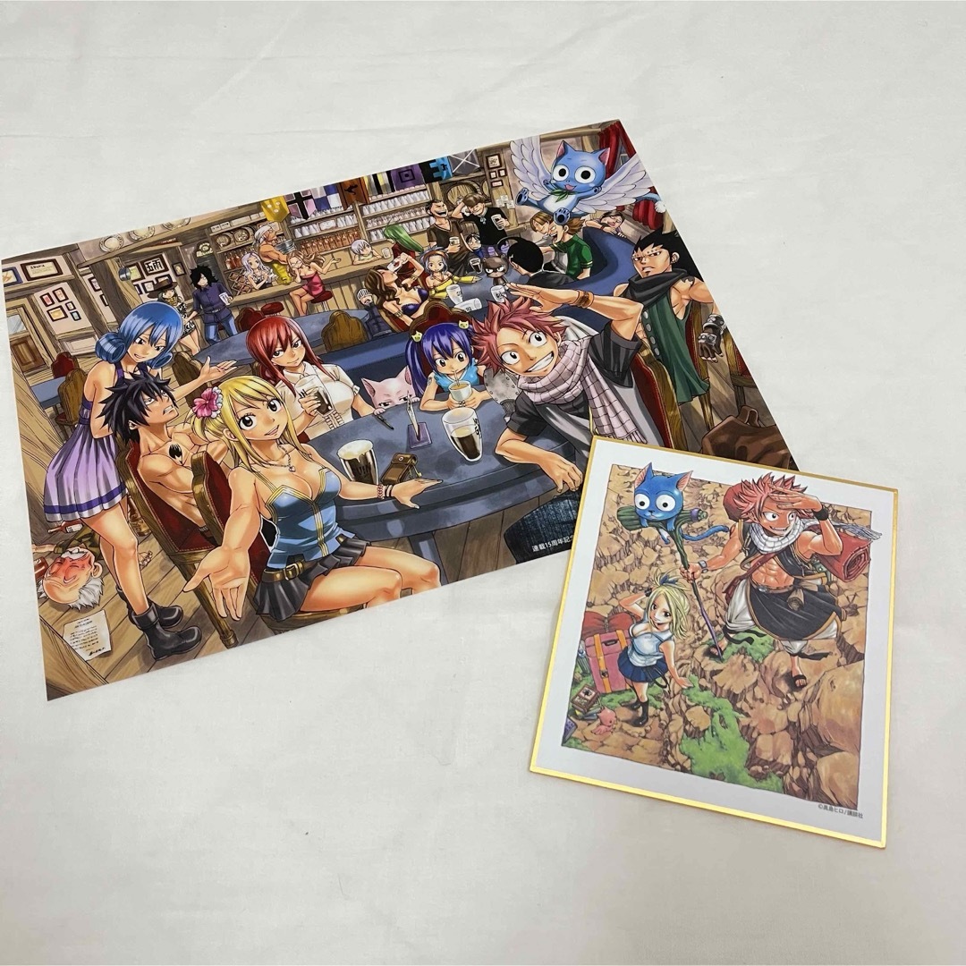 FAIRYTAIL クリアポスター&色紙 エンタメ/ホビーのおもちゃ/ぬいぐるみ(キャラクターグッズ)の商品写真