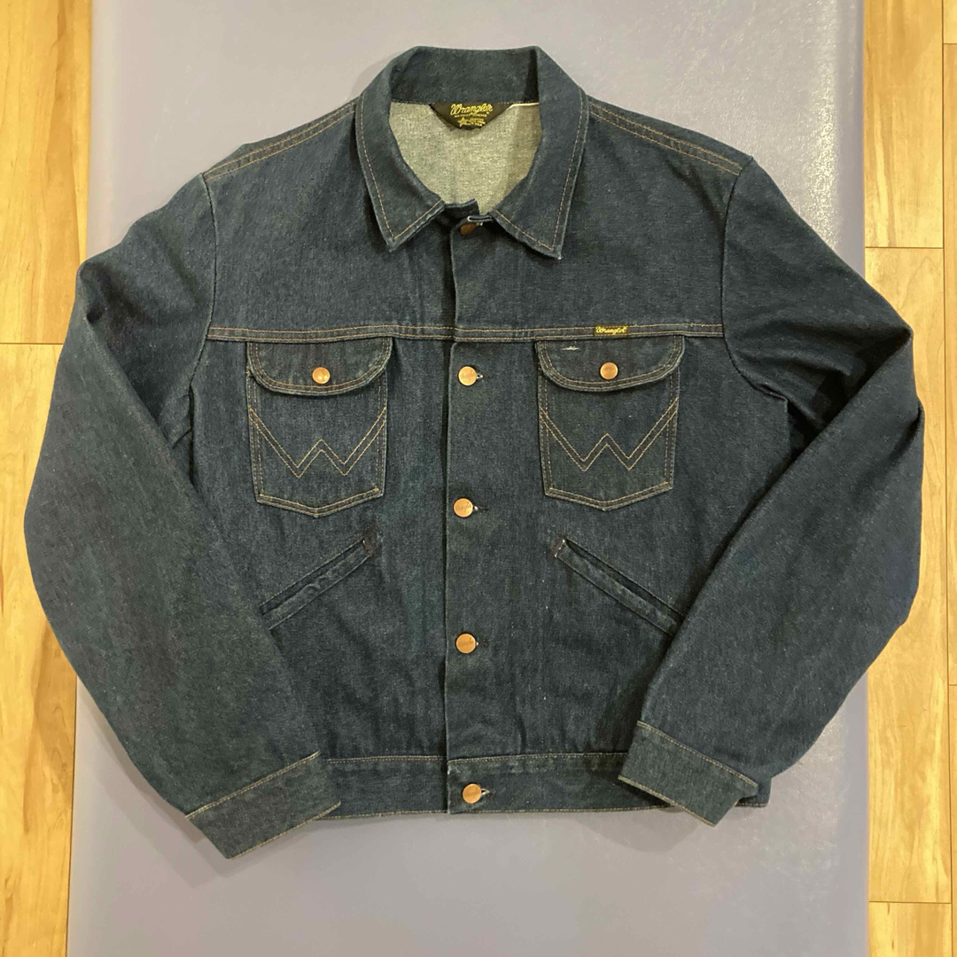 メンズ【美品80s】ラングラー　デニムジャケット　Wrangler