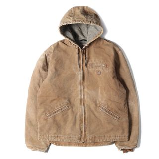 カーハート(carhartt)のCarhartt カーハート ジャケット サイズ:XL 00s 裏パイルボア ブラウンダック シエラ ジャケット 00年代 メキシコ製 ヴィンテージ ブラウン アウター ブルゾン コート【メンズ】【中古】(ブルゾン)