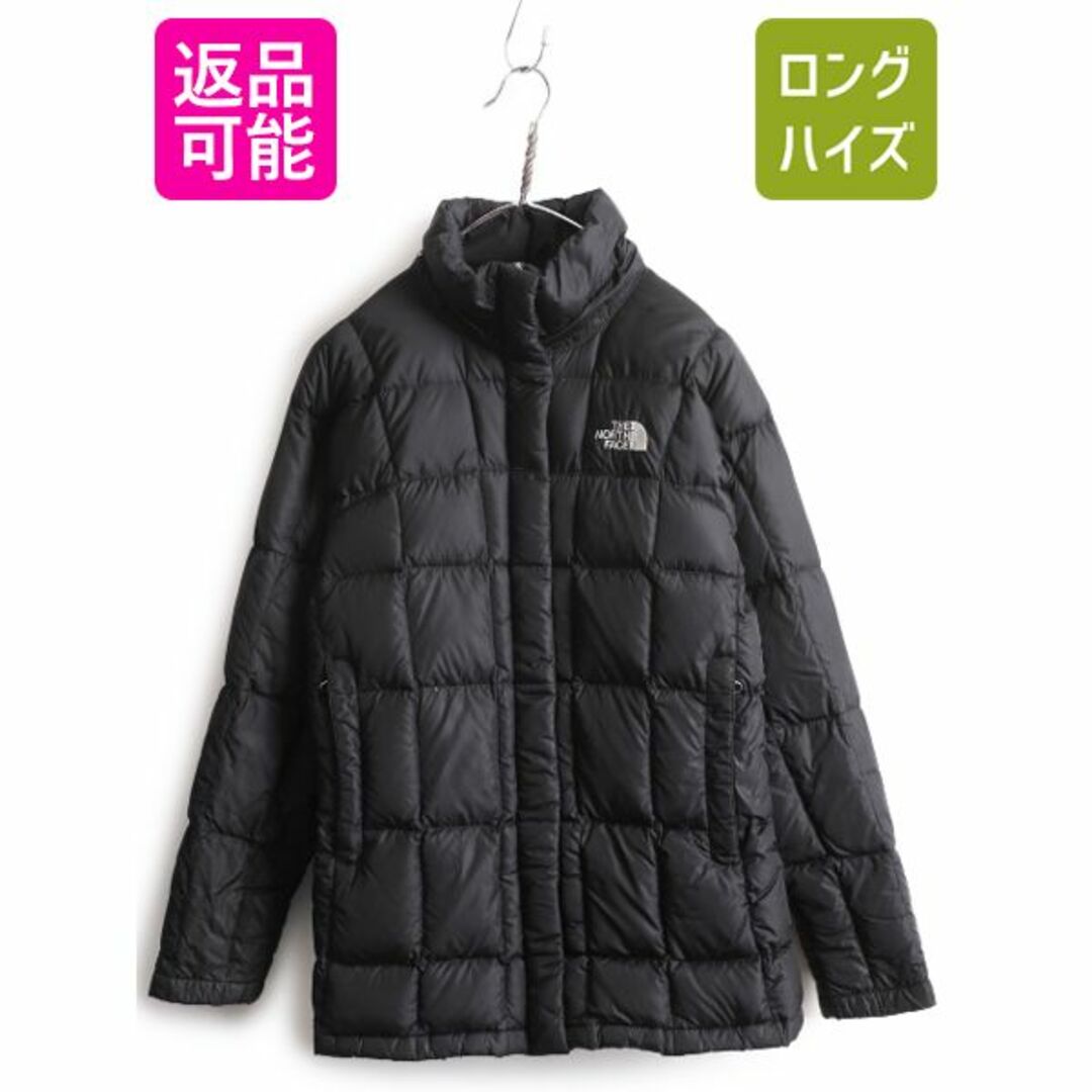 THE NORTH FACE(ザノースフェイス)のUS企画 ノースフェイス ダウン ハーフ コート S アウトドア ブラック レディースのジャケット/アウター(ダウンジャケット)の商品写真