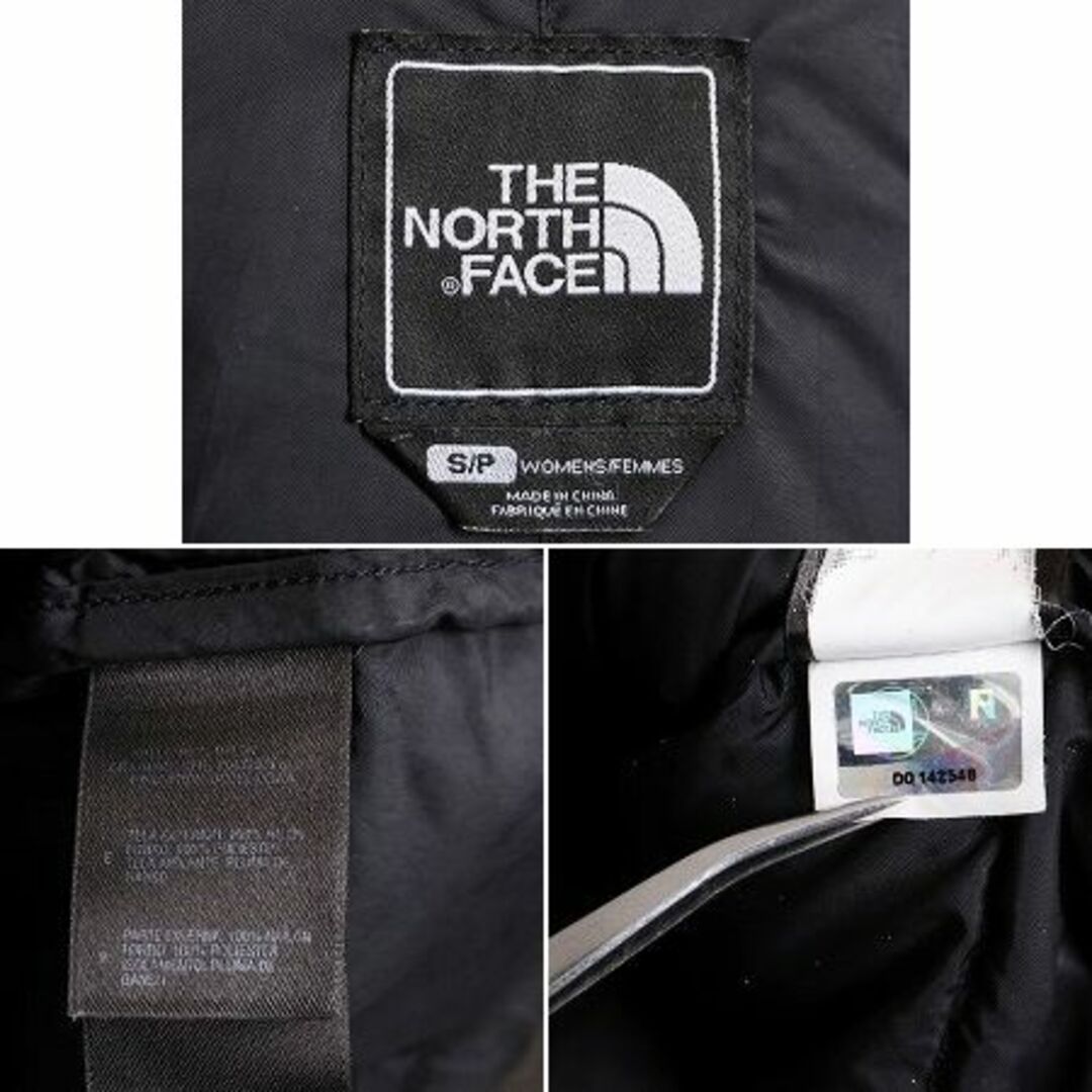 THE NORTH FACE(ザノースフェイス)のUS企画 ノースフェイス ダウン ハーフ コート S アウトドア ブラック レディースのジャケット/アウター(ダウンジャケット)の商品写真