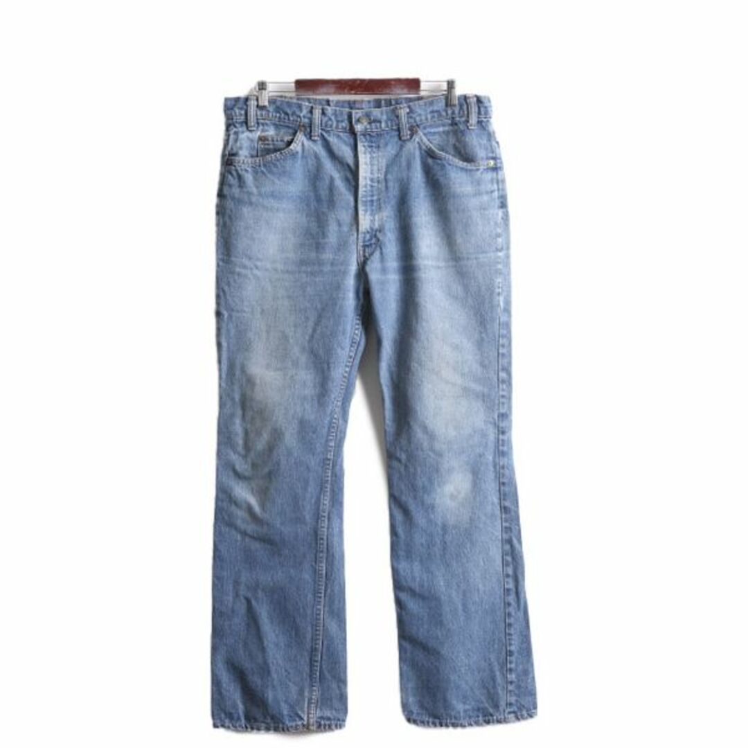 Levi80s USA製 リーバイス 517 フレア デニム パンツ 38 赤耳 同年期