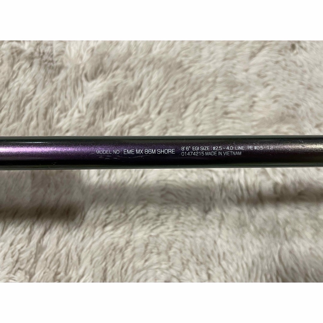 ロッドダイワ　エメラルダス MX 86M 穂先折れ　ジャンク品　エギング　DAIWA