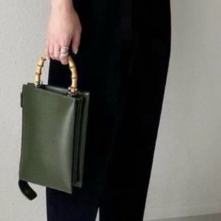 ジルサンダー(Jil Sander)のJIL SANDERトゥーティー バンブー 2wayハンドバッグ(ハンドバッグ)