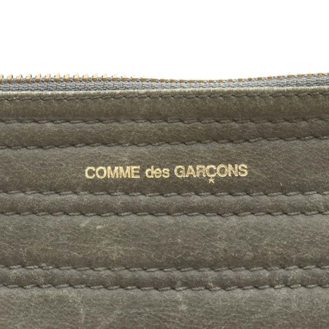 COMME des GARCONS(コムデギャルソン)のCOMME des GARCONS 小銭入れ コインケース レザー グレー メンズのファッション小物(コインケース/小銭入れ)の商品写真