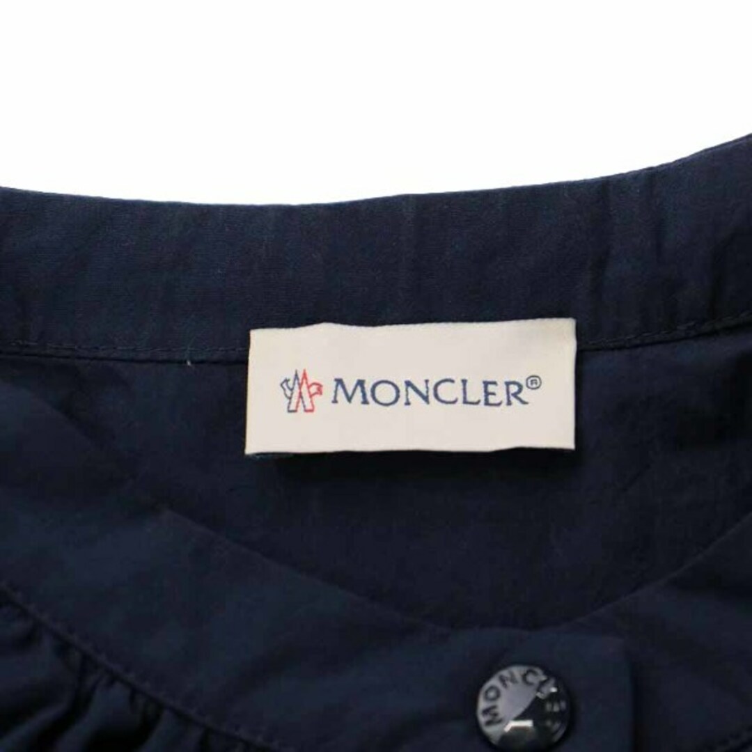 MONCLER(モンクレール)のモンクレール 23SS ABITO フレアワンピース ロング 長袖 40 L 紺 レディースのワンピース(ロングワンピース/マキシワンピース)の商品写真