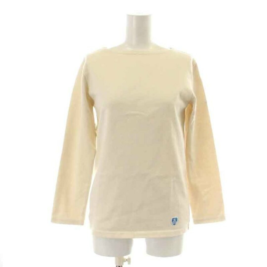 ORCIVAL(オーシバル)のオーチバル オーシバル Tシャツ カットソー 長袖 0 S アイボリー レディースのトップス(Tシャツ(長袖/七分))の商品写真