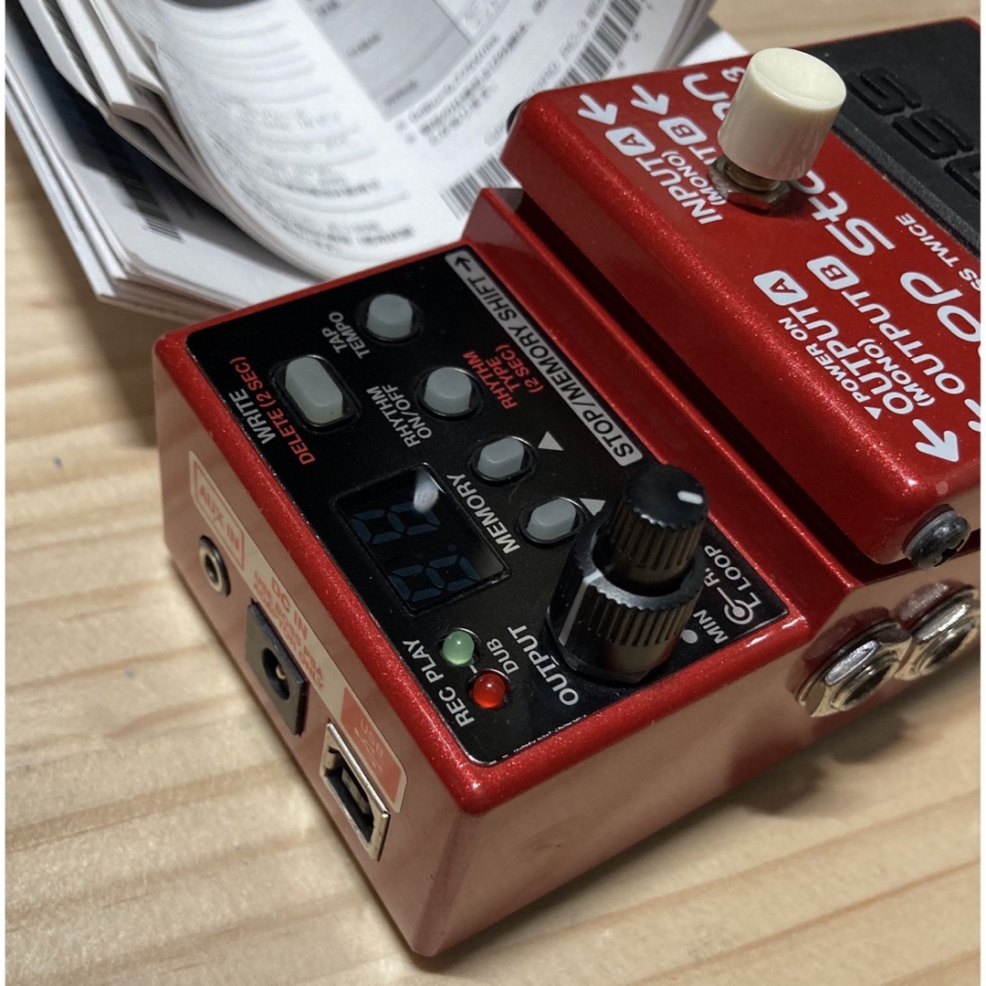 BOSS(ボス)のBOSS RC-3 Loop Station 改造追加スイッチ 楽器のギター(エフェクター)の商品写真