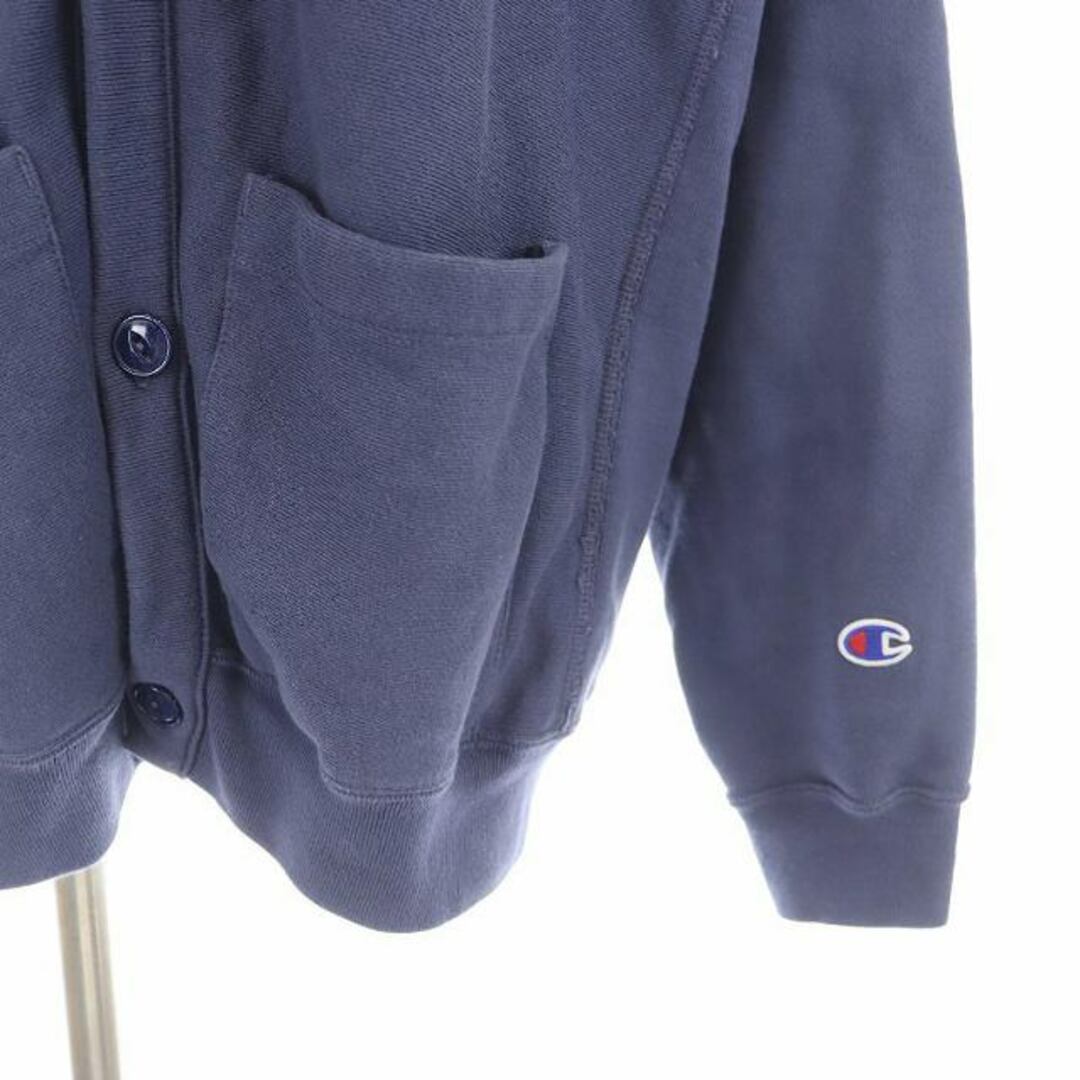 Champion(チャンピオン)のチャンピオン CHAMPION カーディガン スウェット 長袖 M 青 ブルー レディースのトップス(カーディガン)の商品写真