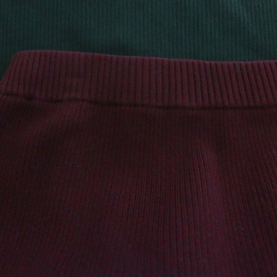 スライ MULTI BORDER HG M/SK リブニットスカート レディースのスカート(ロングスカート)の商品写真
