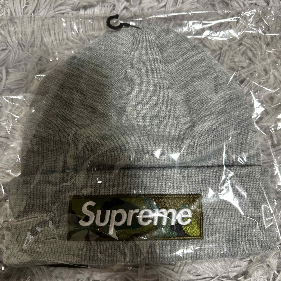 Supreme(シュプリーム)のSupreme Box logo Beanie Grey メンズの帽子(その他)の商品写真