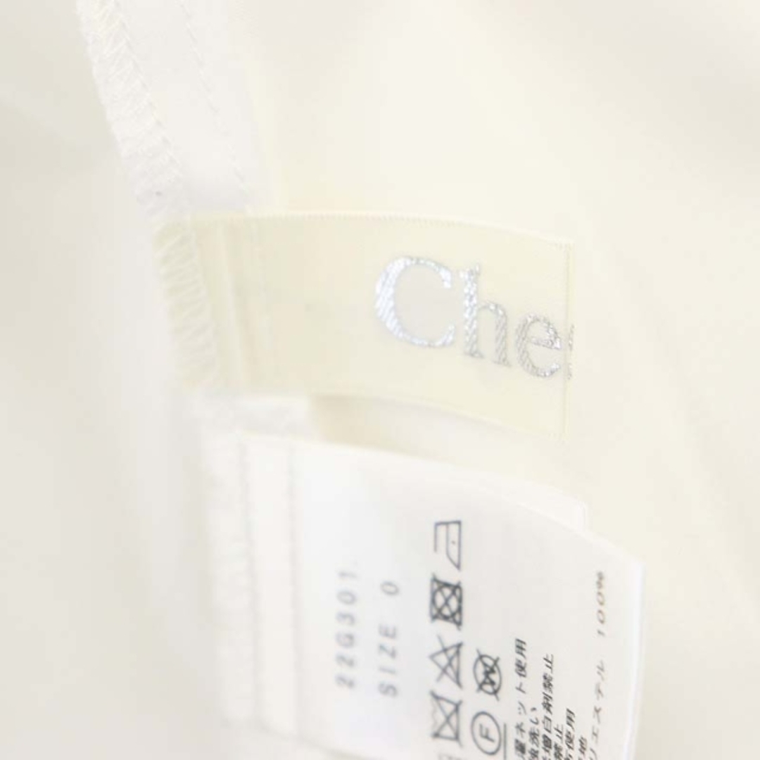 Chesty(チェスティ)のチェスティ 22SS オーガンジーカラー ブラウス プルオーバー ノースリーブ レディースのトップス(シャツ/ブラウス(半袖/袖なし))の商品写真