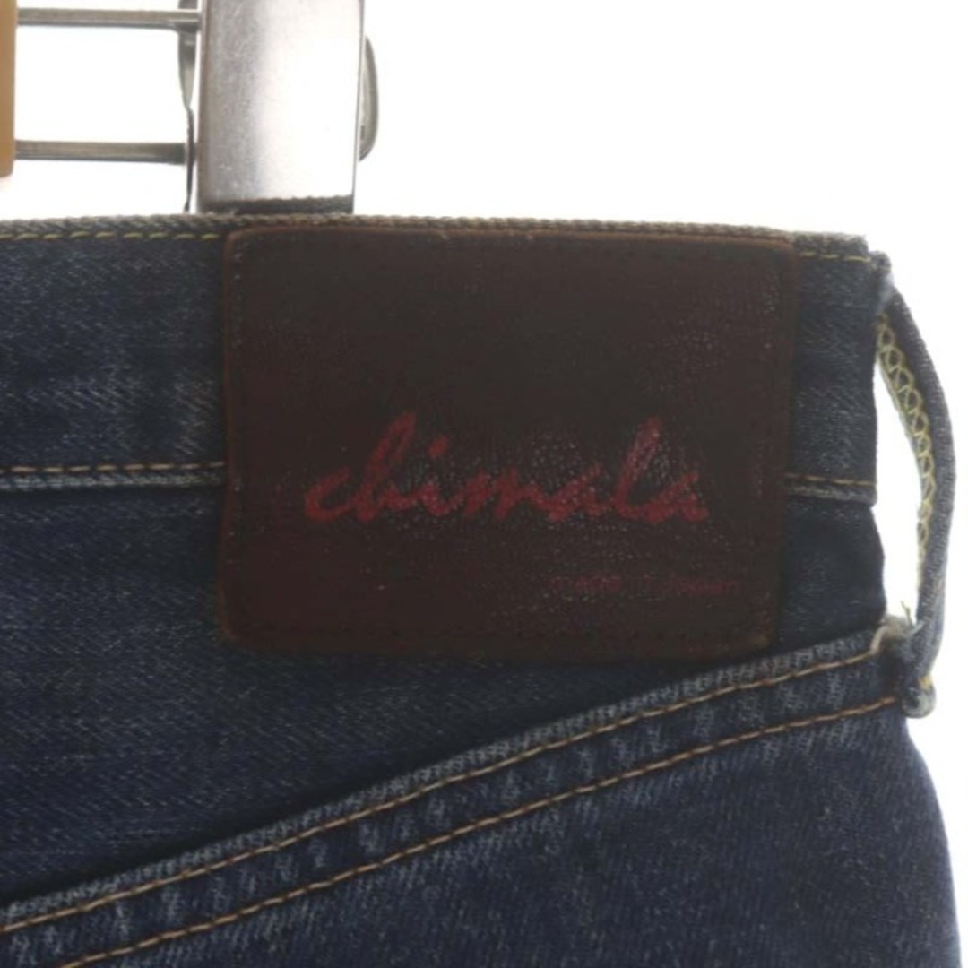チマラ 赤耳 セルビッチ ボタンフライ デニムパンツ ジーンズ ダメージ加工 メンズのパンツ(デニム/ジーンズ)の商品写真