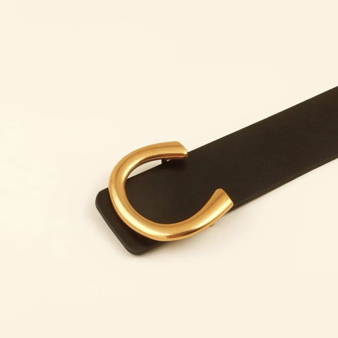 ZARA(ザラ)の【fake leather belt】#042 レディースのファッション小物(ベルト)の商品写真