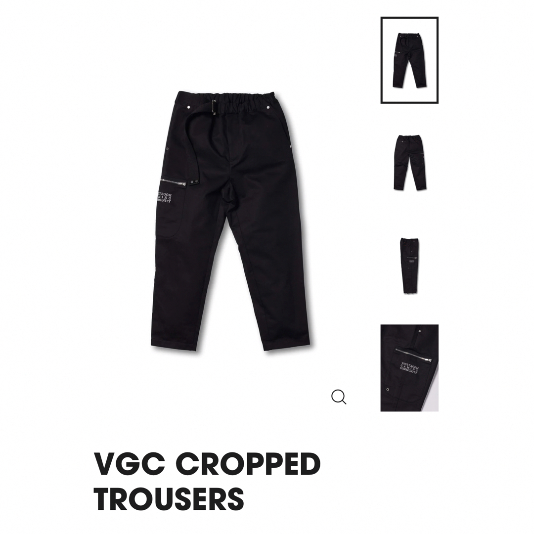 お買得な商品 vaultroom VGC CROPPED TROUSERS Mサイズ | www.butiuae.com