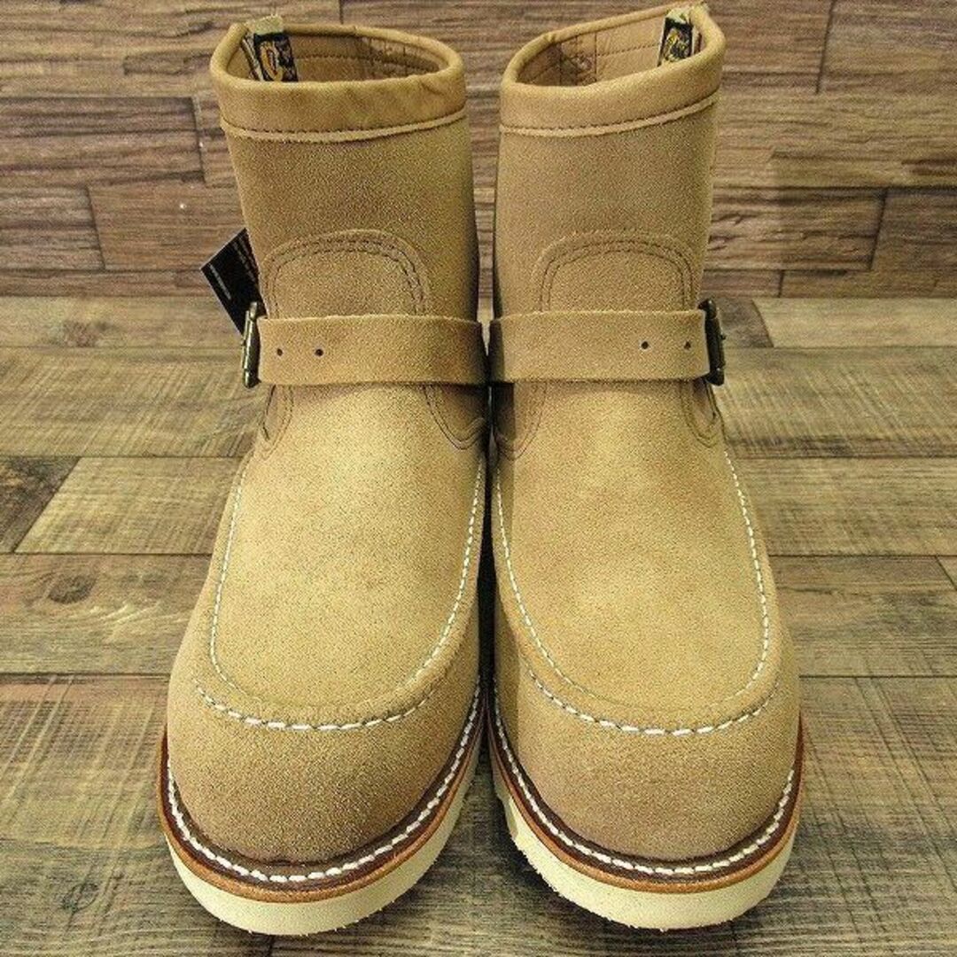 CHIPPEWA(チペワ)の黒タグ 新品 デッド チペワ 97875 スエード ブーツ サンド 28.0 ① メンズの靴/シューズ(ブーツ)の商品写真
