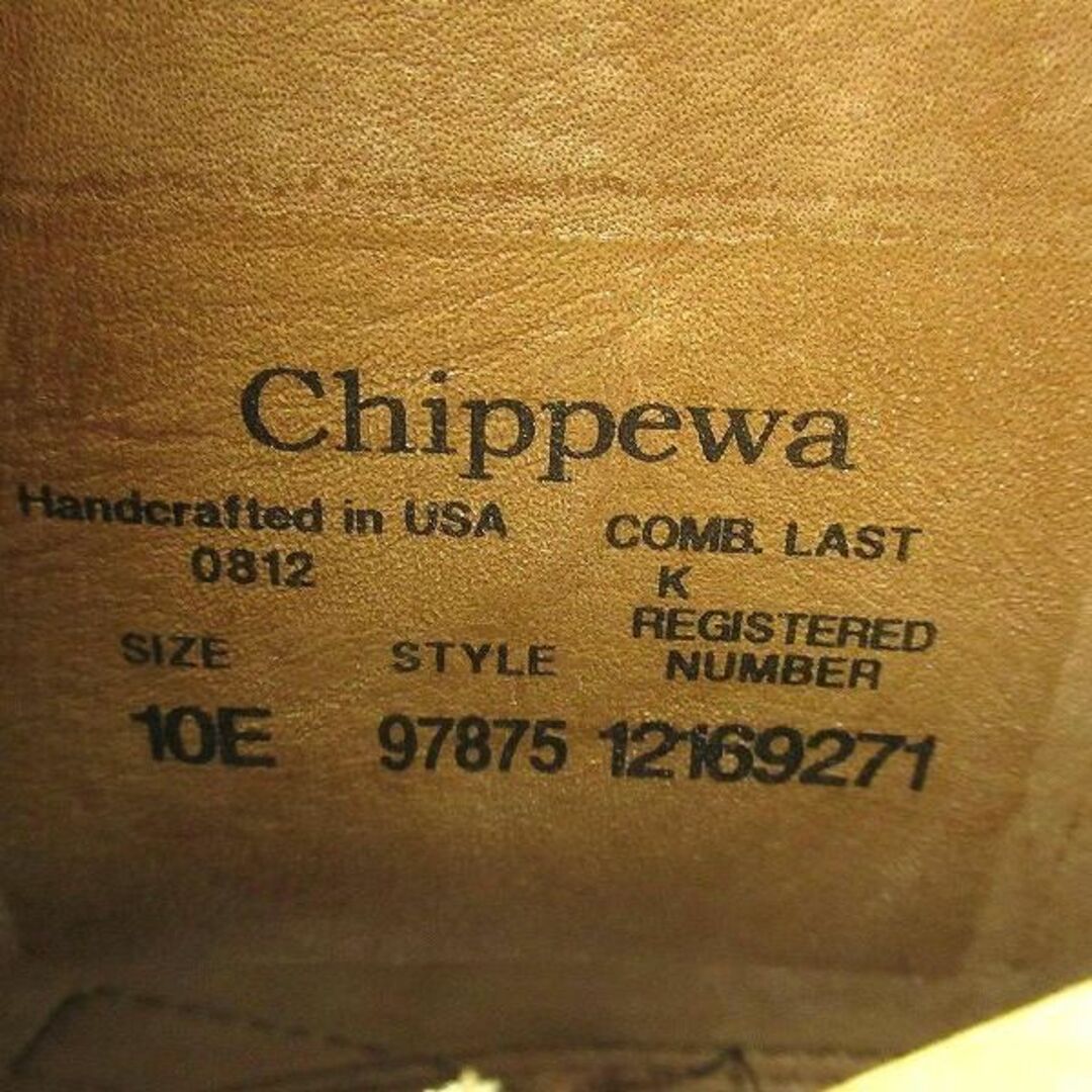 CHIPPEWA(チペワ)の黒タグ 新品 デッド チペワ 97875 スエード ブーツ サンド 28.0 ① メンズの靴/シューズ(ブーツ)の商品写真