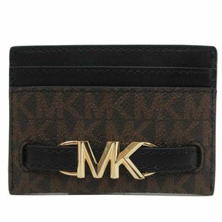 マイケルコース(Michael Kors)の【新品】マイケルコース カードケース Michael Kors リード PVC MKシグネチャー ラージ カードホルダー 35S3G6RD3B  アウトレット レディース(名刺入れ/定期入れ)