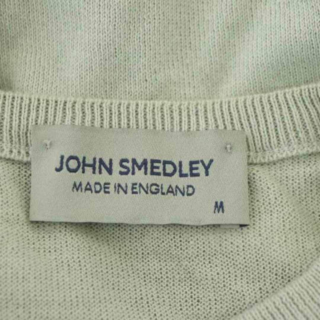 JOHN SMEDLEY(ジョンスメドレー)のジョンスメドレー ドルマンカーディガン ニット 七分袖 薄手 クルーネック M レディースのトップス(カーディガン)の商品写真