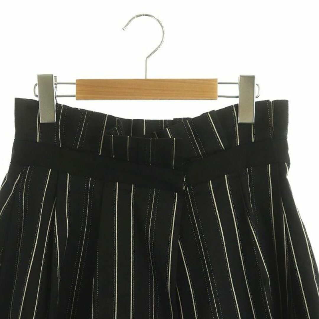 ADORE(アドーア)のADORE 六ヒル・G6・WEB別注 サマーストライプ スカート ロング 黒 レディースのスカート(ロングスカート)の商品写真