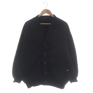 イズネス(is-ness)のイズネス SWEAT CARDIGAN スウェット カーディガン 長袖 M 黒(カーディガン)