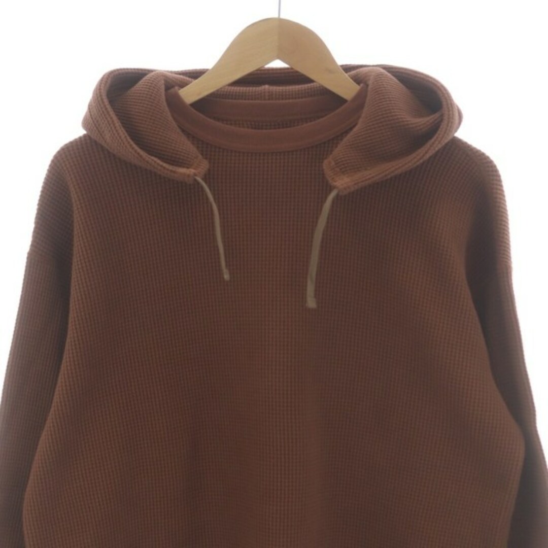 PHIGVEL - フィグベル HOODED HEAVY WAFFLE TOP サーマル