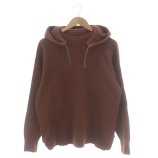 フィグベル(PHIGVEL)のフィグベル HOODED HEAVY WAFFLE TOP サーマル パーカー(パーカー)