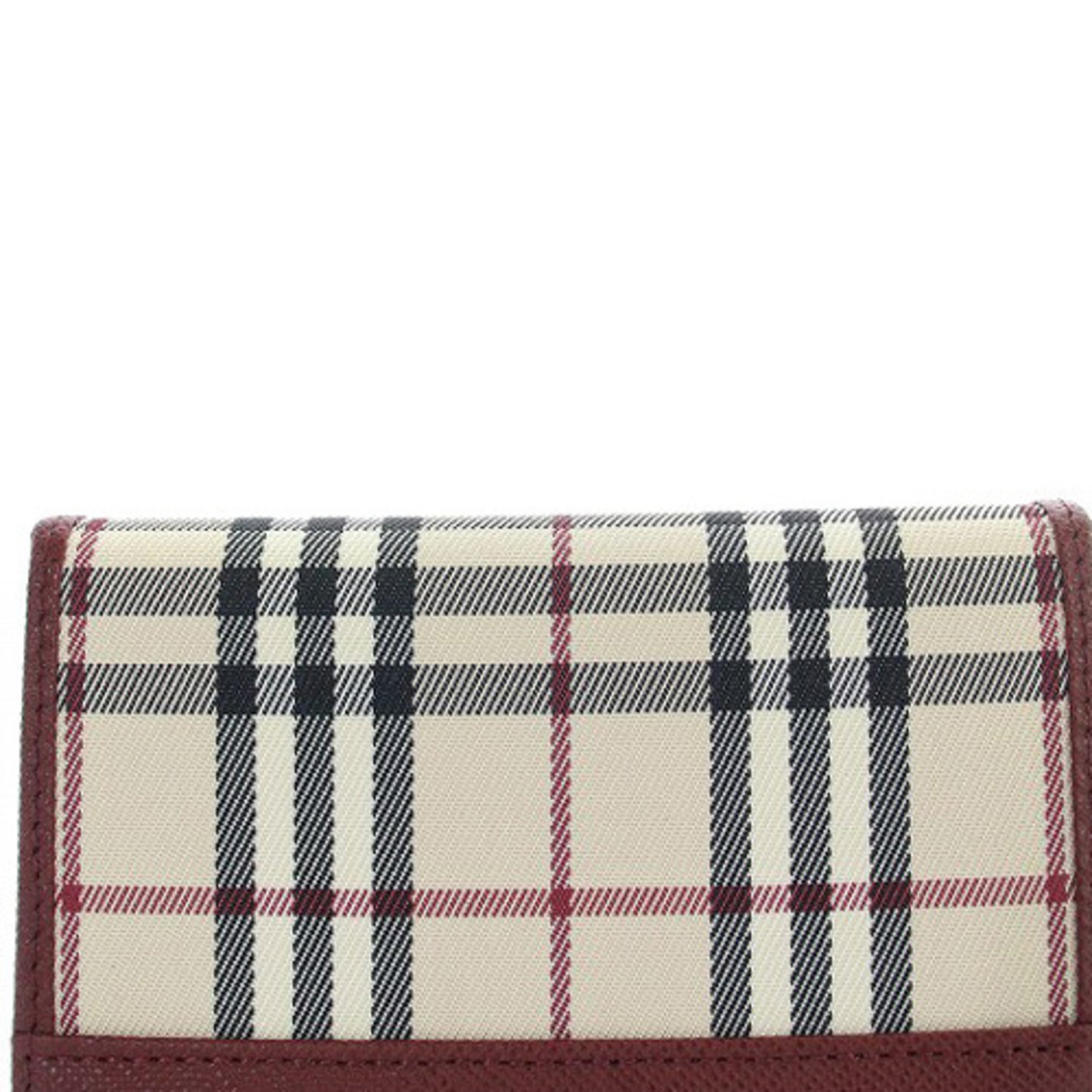 バーバリー BURBERRY ノバチェック カードケース 名刺入れ ボルドー バーバリー BURBERRY ノバチェック カードケース 名刺入れ ボルドー