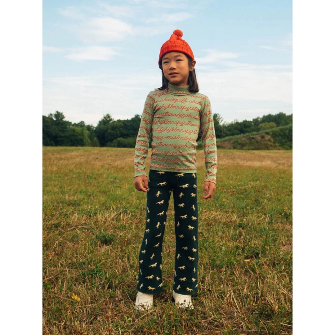 Misha & Puff(ミーシャアンドパフ)の最終価格 Misha and puff Turtleneck 8Y キッズ/ベビー/マタニティのキッズ服男の子用(90cm~)(Tシャツ/カットソー)の商品写真