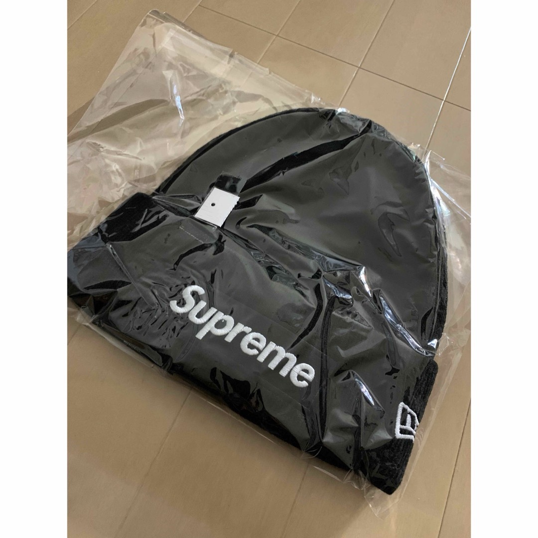 メンズSupreme New Era Box Logo Beanie "Black"