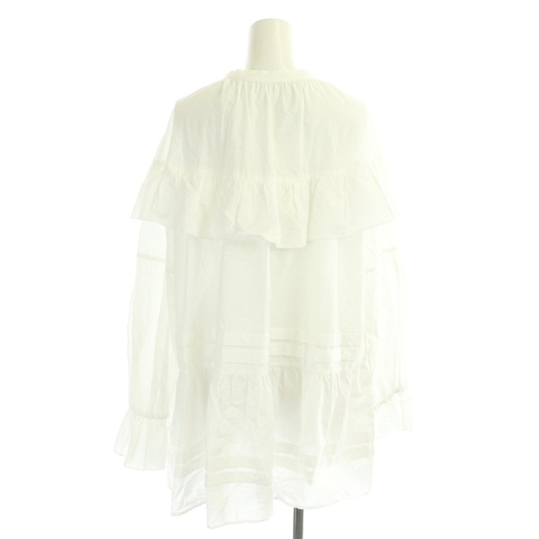 Ameri VINTAGE(アメリヴィンテージ)のAmeri VINTAGE COTTON FRILL TUNIC BLOUSE レディースのトップス(シャツ/ブラウス(長袖/七分))の商品写真