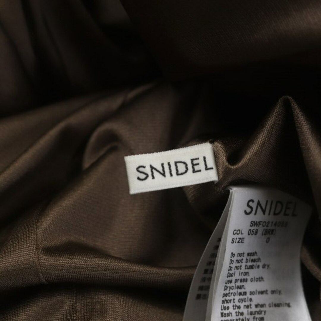 SNIDEL(スナイデル)のスナイデル 21AW ウエストベルトマーメイドワンピース キャミワンピース レディースのワンピース(ロングワンピース/マキシワンピース)の商品写真