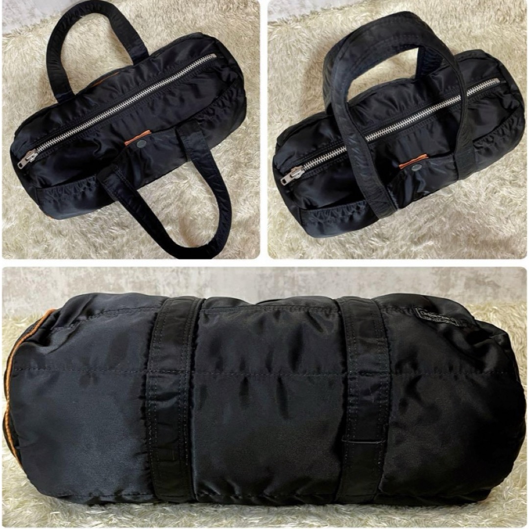 PORTER タンカーブラック なおっ ミニボストン ドラムバッグ s PORTER タンカーブラック なおっ ミニボストン ドラムバッグ s
