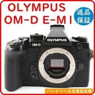 オリンパス(OLYMPUS)の【美品】オリンパス OLYMPUS OM-D E-M1《ショット数2203回》(ミラーレス一眼)