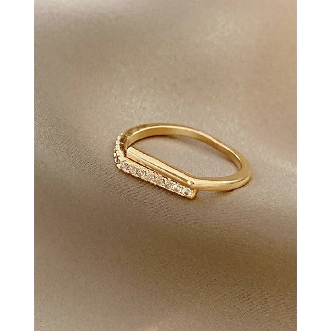 L'Appartement DEUXIEME CLASSE(アパルトモンドゥーズィエムクラス)の【Design gold ring】#072 レディースのアクセサリー(リング(指輪))の商品写真