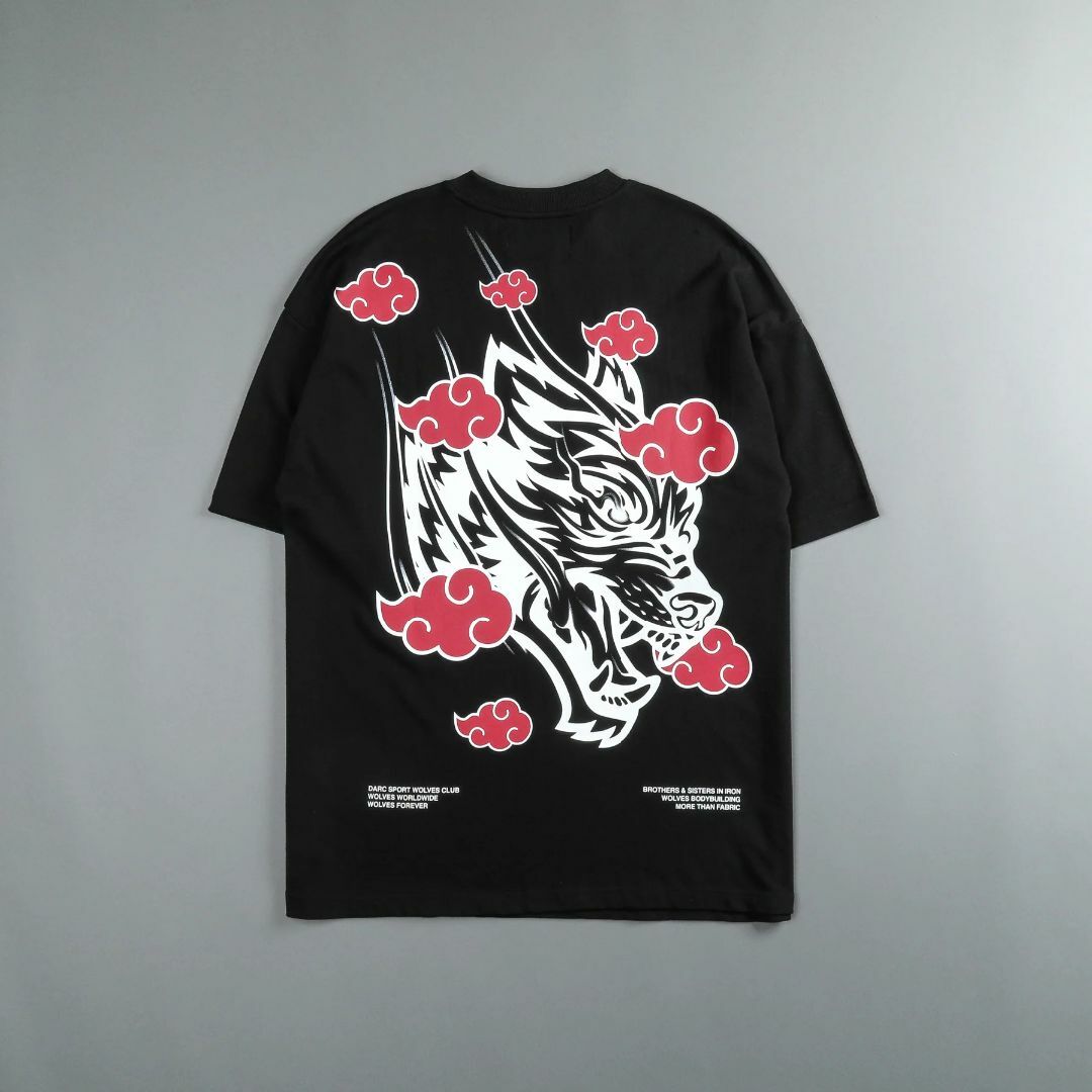 Darc Sport NARUTO CLOUD OVERSIZED TEE 赤黒の通販 by Darc Sport NARUTO CLOUD OVERSIZED TEE 赤黒の通販 by
