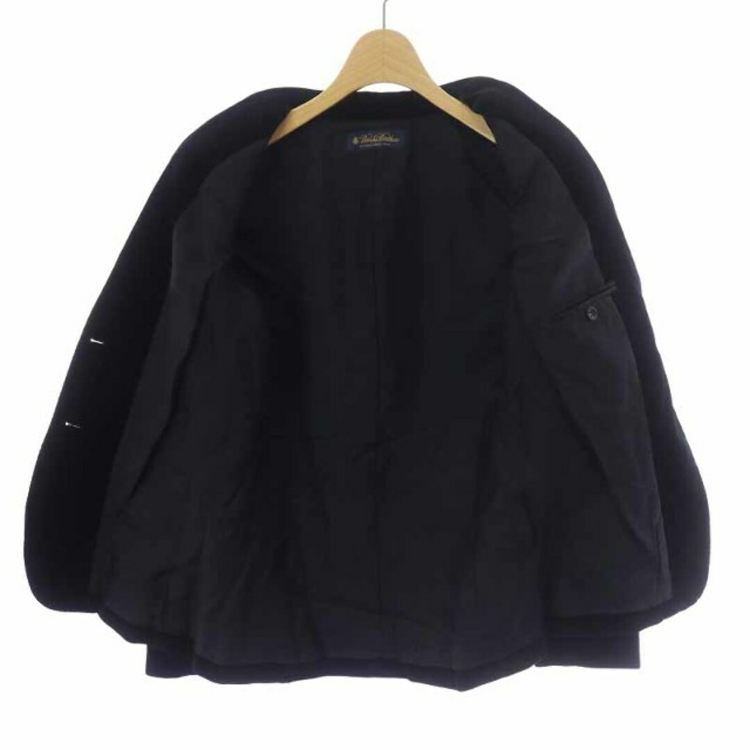 Brooks Brothers(ブルックスブラザース)のブルックスブラザーズ テーラードジャケット ブレザー ベロア 0 S 黒 レディースのジャケット/アウター(その他)の商品写真