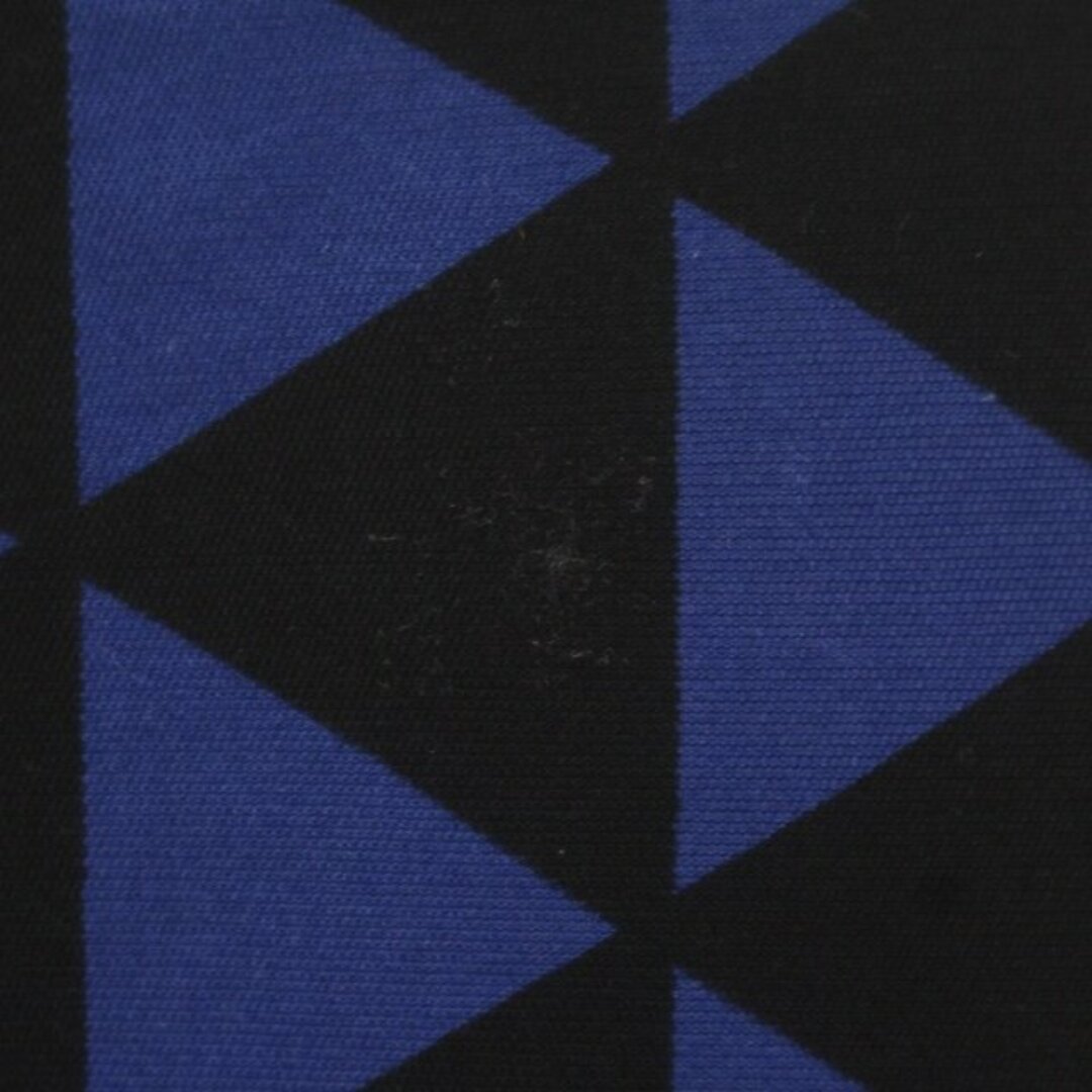 PRADA(プラダ)のプラダ 15年製 カットソー シルク 総柄 七分袖 42 11号 L 紺 黒 レディースのトップス(その他)の商品写真
