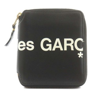 コムデギャルソン(COMME des GARCONS)のCOMME des GARCONS 二つ折り財布 小銭入れ 黒(折り財布)