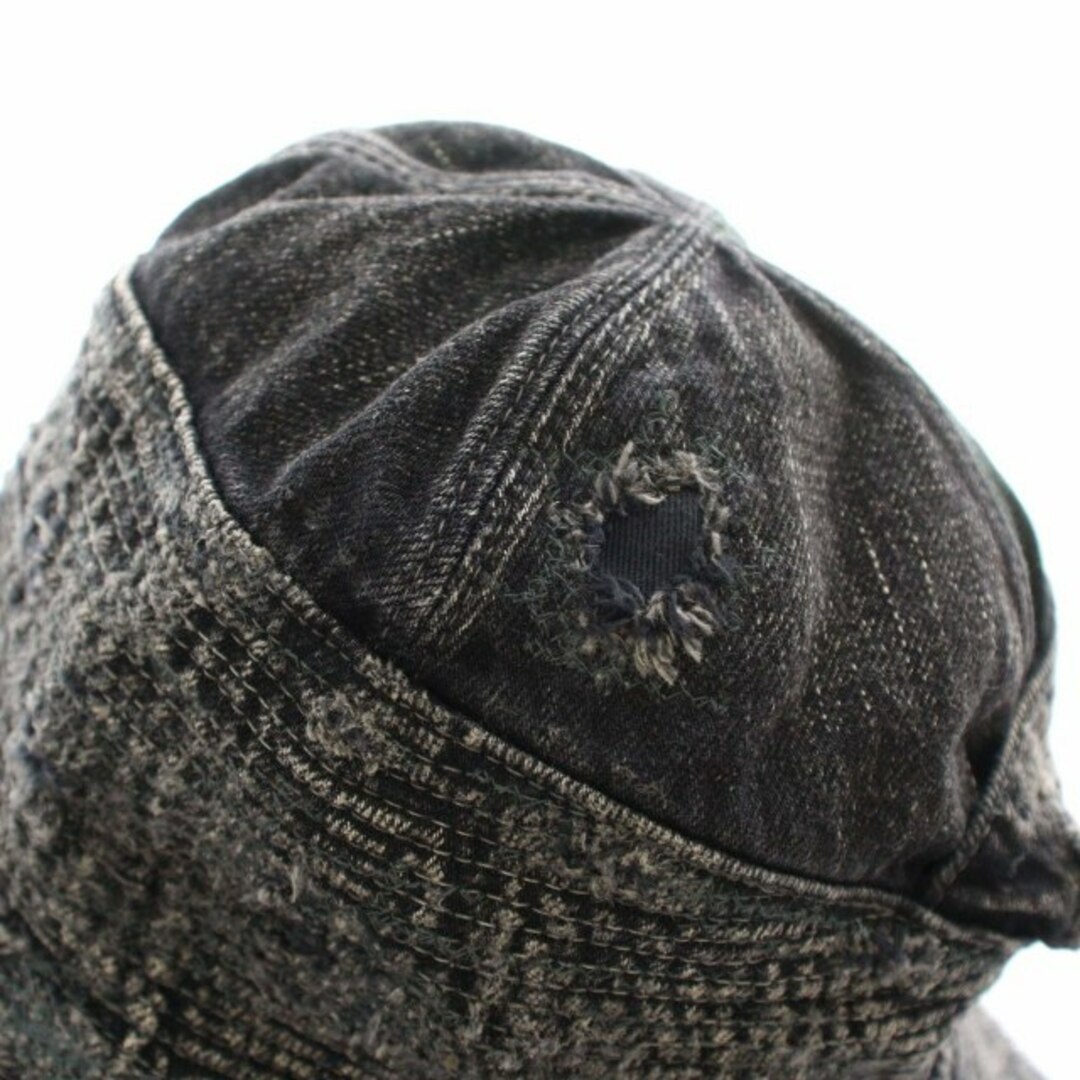 KAPITAL(キャピタル)のキャピタル タグ付き クラッシュリメイク 老人と海HAT バケットハット メンズの帽子(その他)の商品写真