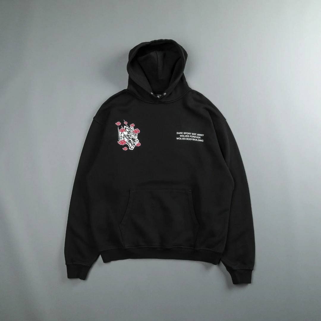 Darc Sport NARUTO CLOUD HOODIE BLACK REDの通販 by Darc Sport NARUTO CLOUD HOODIE BLACK REDの通販 by