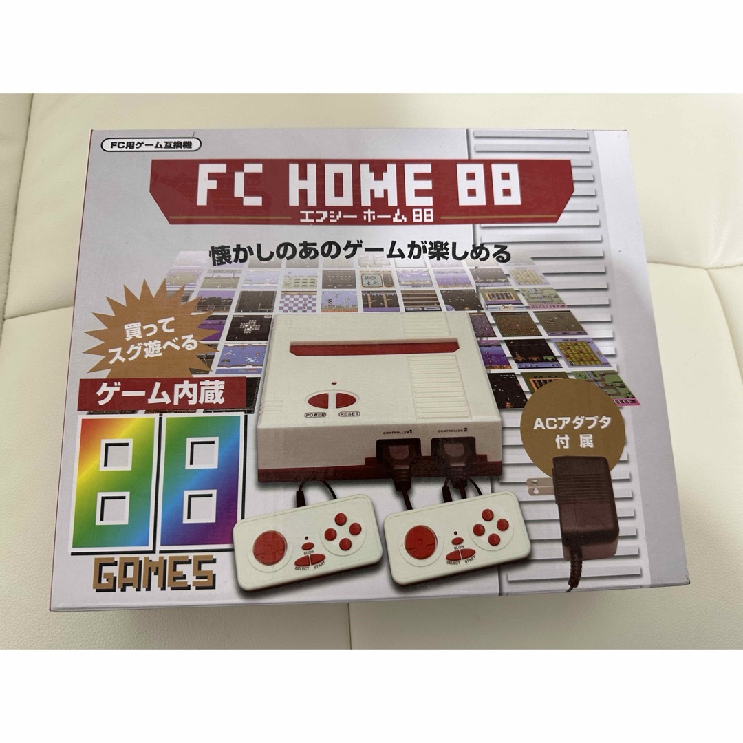 (新品)FC HOME 88 そのまま遊べる『ゲーム互換機』 エンタメ/ホビーのゲームソフト/ゲーム機本体(家庭用ゲーム機本体)の商品写真