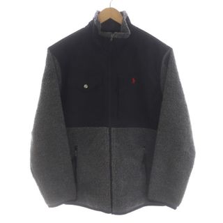 ポロラルフローレン(POLO RALPH LAUREN)のPOLO RALPH LAUREN フリースジャケット ジップアップ ボア L(ブルゾン)