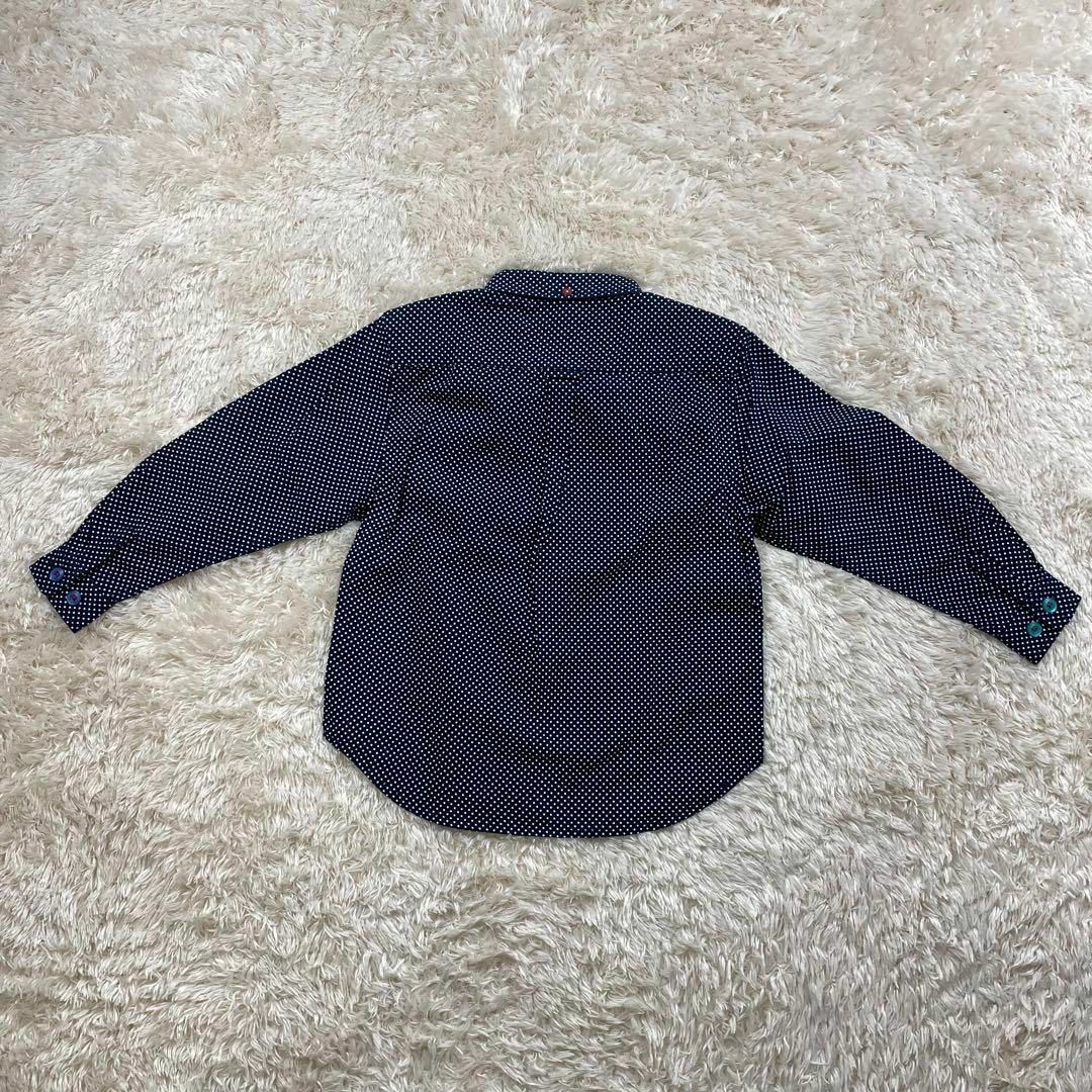 GIORDANO(ジョルダーノ)のGIORDANO JUNIOR シャツ　120 ドット　新品タグ付き　フォーマル キッズ/ベビー/マタニティのキッズ服男の子用(90cm~)(ブラウス)の商品写真